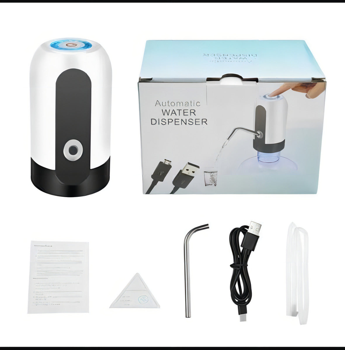 Dispensador de Agua Recargable Eco | Agua al Instante con un Solo Toque